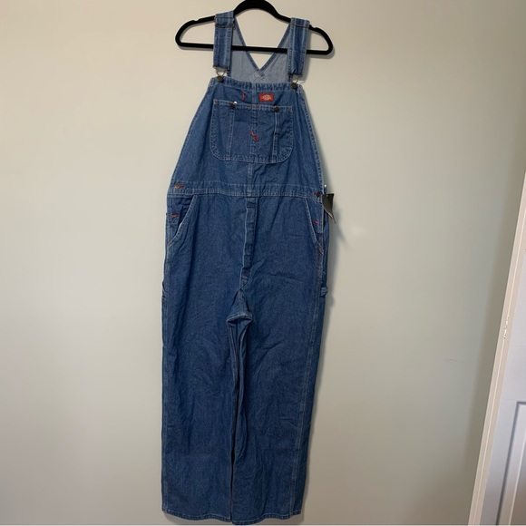 Dickies Other - NWT Dickies indigo bib overall 38x30
